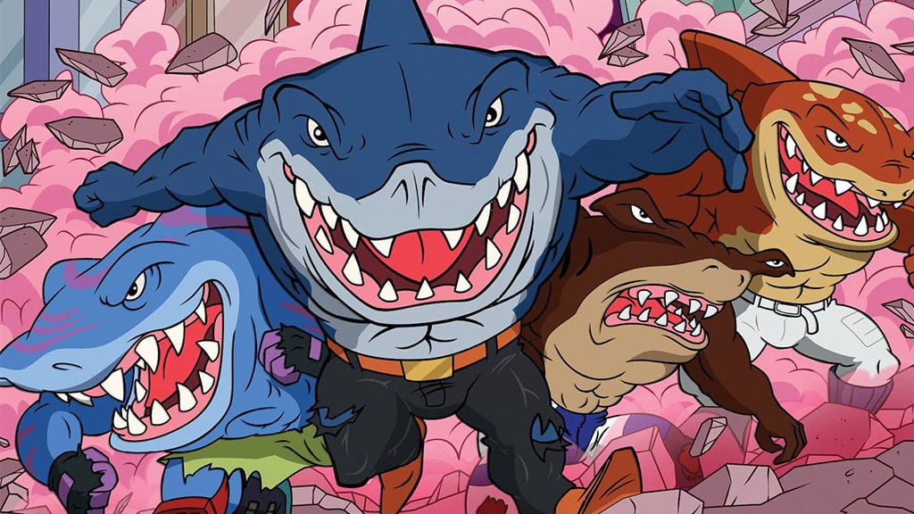 The Street Sharks Make a Splash in Fin-tastic Comic Book Series