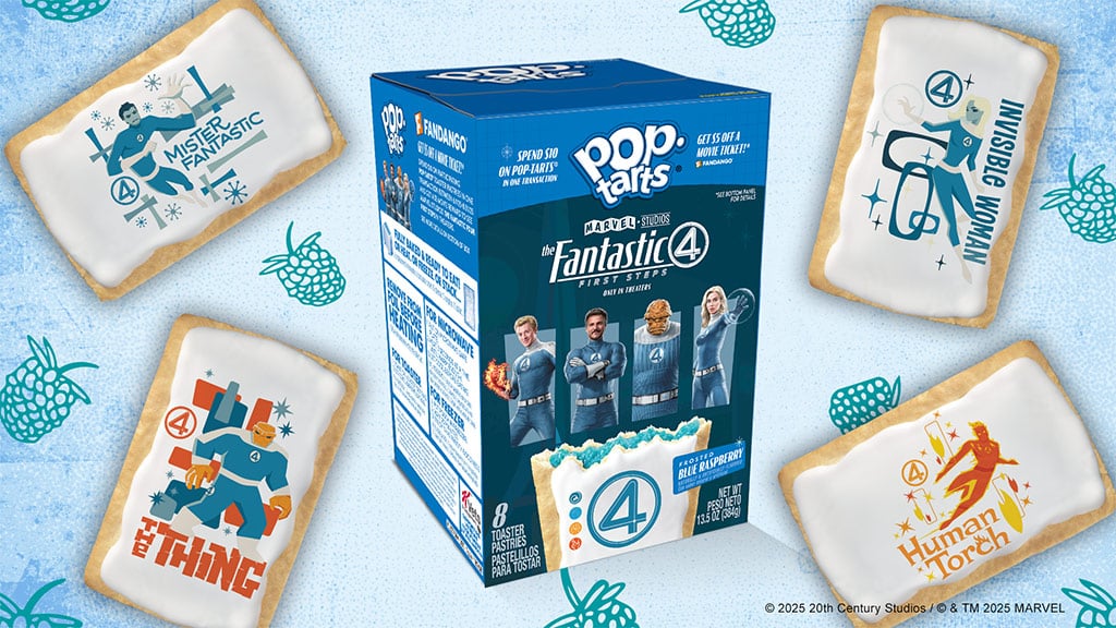 Pop-Tarts Revives Retro Flavor for ‘Fantastic Four’