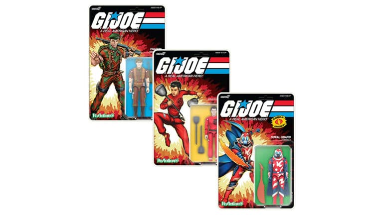 GI Joe ReAction+ Action Figure Wave 3 Snake Eyes (Cartoon) 10 cm Super7
