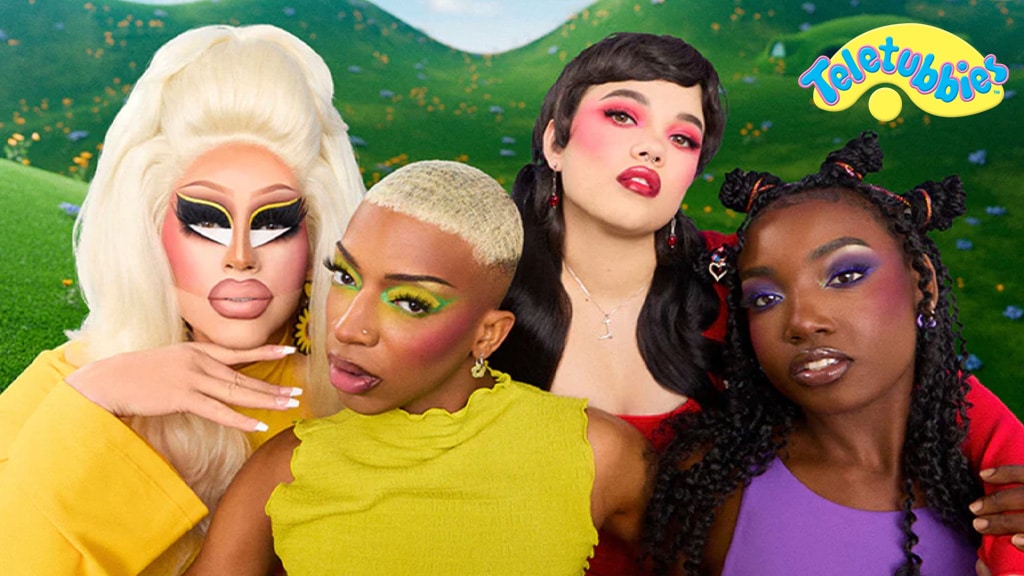 Tinky Winkie Meets Trixie Mattel in This Nostalgic Makeup Collaboration