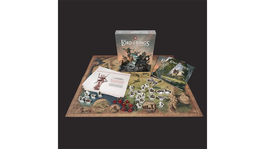Rpg Set THE LORD OF THE RINGS ROLEPLAYING 5E STARTER SET - The Pop Insider