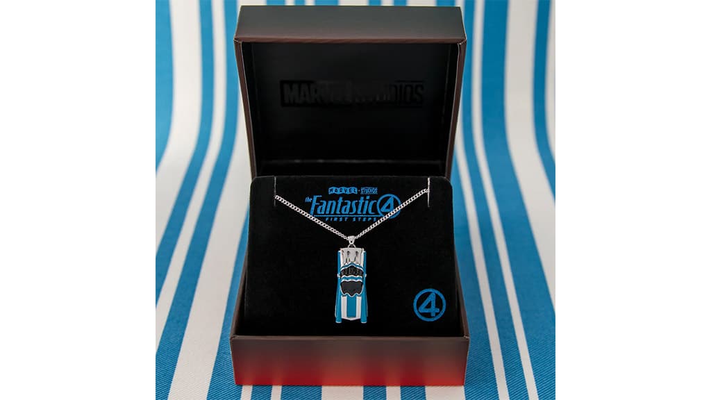 MARVEL STUDIOS FANTASTIC FOUR FANTASTICAR NECKLACE - The Pop Insider