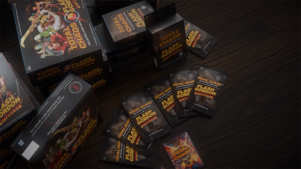 Total Chaos Awaits in Flash Gordon's First Collectible Card Game
