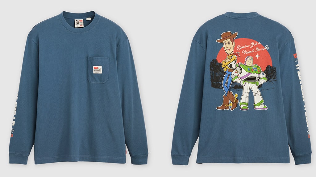 Levi's Pixar Toy Story Tee ロングスリーブTシャツ LEVI'S® x