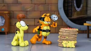 NECA's Garfield X TMNT Action Figures Are a Slice of Nostalgia