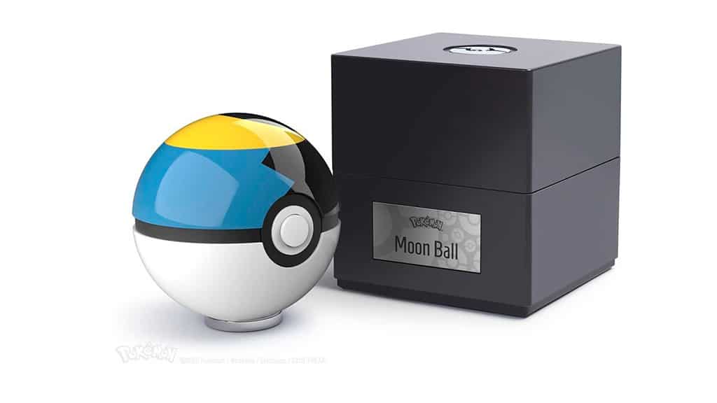 The Pokémon Moon Ball Replica Will Illuminate Your Collections