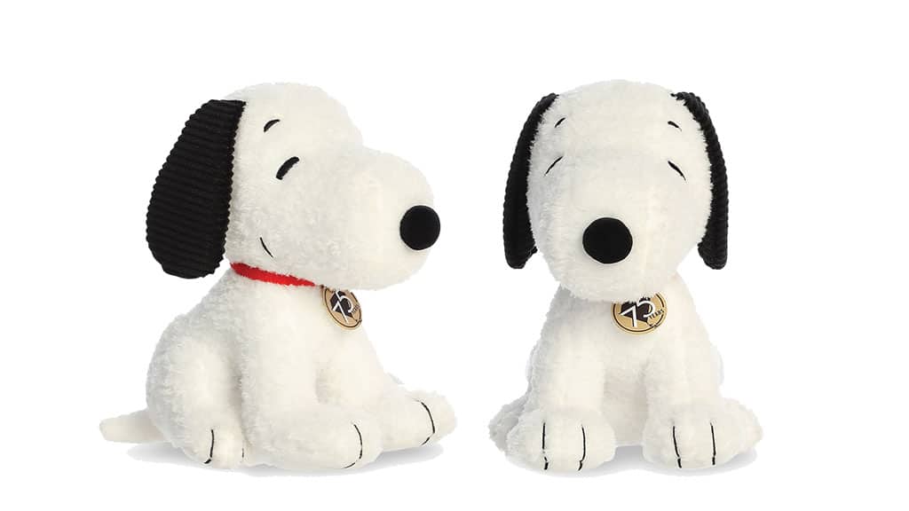 PEANUTS 10-INCH 75TH ANNIVERSARY LIMITED-EDITION SNOOPY PLUSH