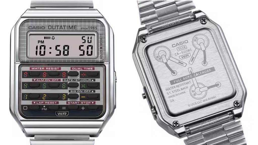 Casio Turns Back Time with New 'Back to the Future' Watch - The