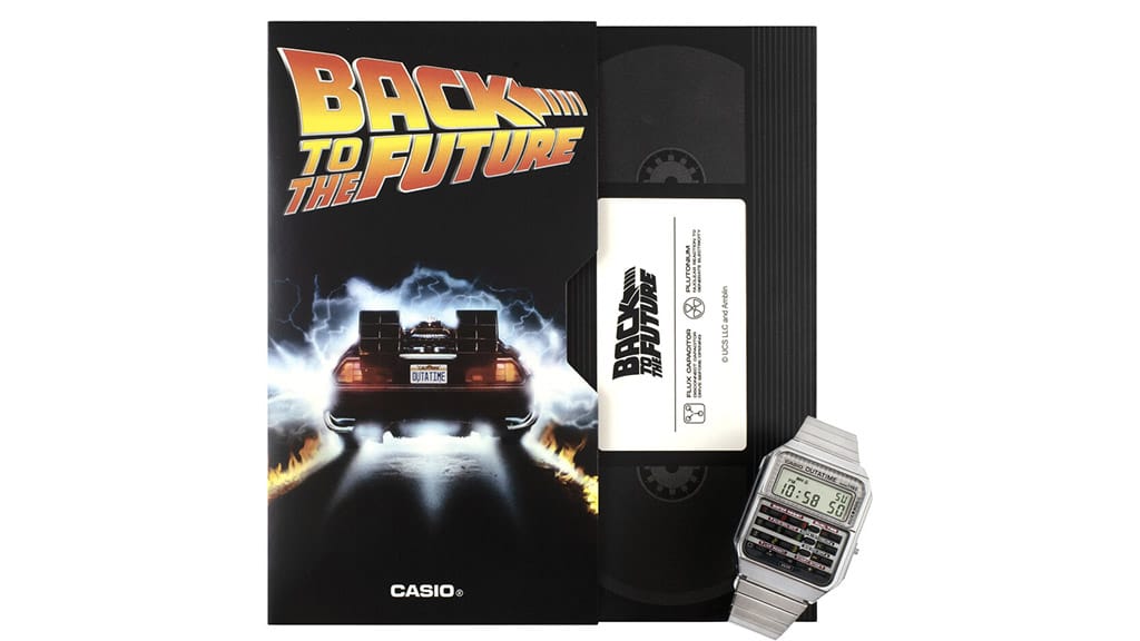 Casio Turns Back Time with New 'Back to the Future' Watch - The