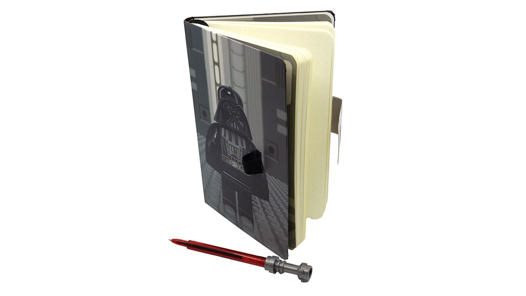LEGO STAR WARS NOTEBOOK DARTH VADER LIGHTSABER GEL PEN The Pop Insider LEGO STAR WARS NOTEBOOK DARTH VADER LIGHTSABER GEL PEN The Pop Insider