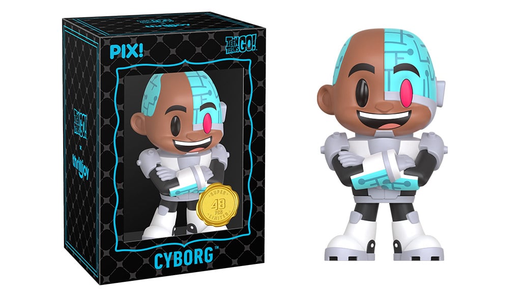 Boohyah! Beast Boy and Cyborg Join Thrilljoy's Pix! Squad - The