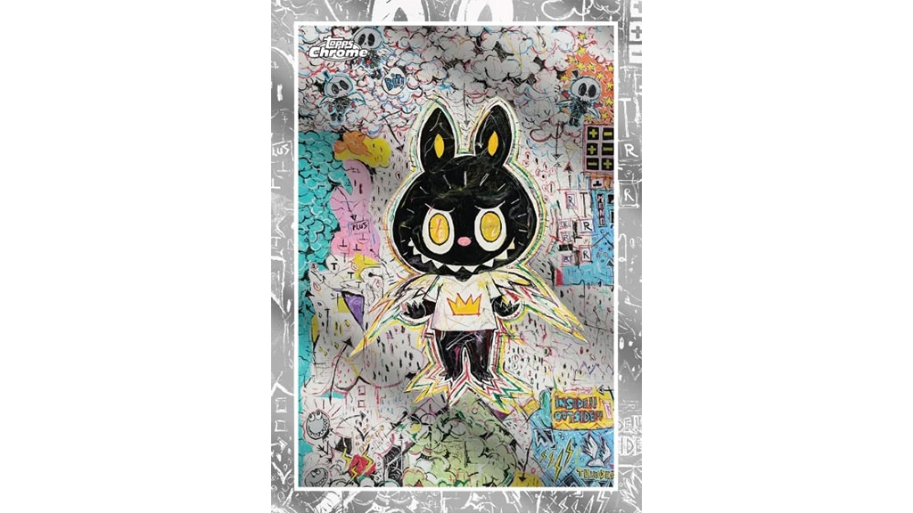 Labubu Shines in Chrome: Topps Teams with Pop Mart for 10th