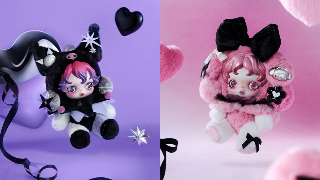 New Sanrio x Skullpanda Plush Charms Are Coming to Pop Mart - The