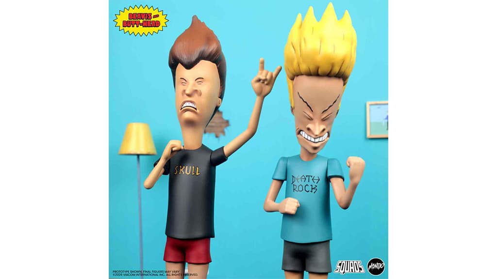 Mondo's New 'Beavis and Butt-Head' Figures Totally Rock - The Pop