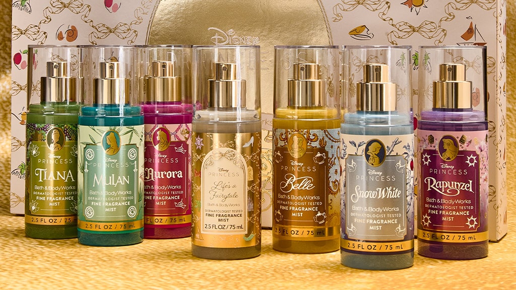 Bath & Body Works' New Disney Princess Line Is Royally Relaxing