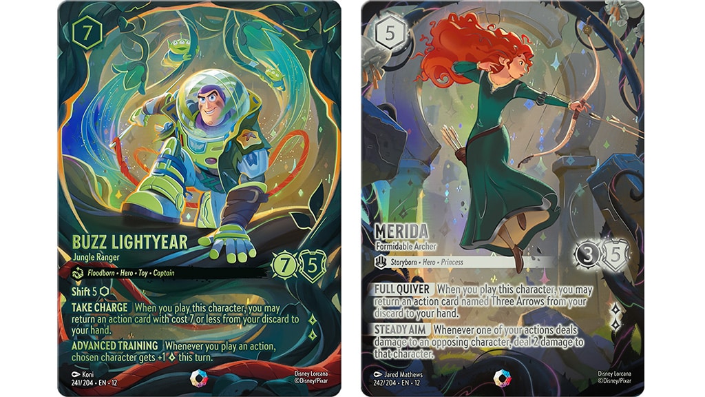 captain hook lorcana card Lorcana: The First Chapter Card Sleeves main image 1