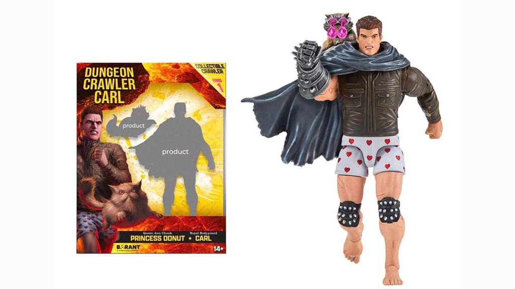 Square Document Box DUNGEON CRAWLER CARL 6-INCH FIGURES - The Pop Insider