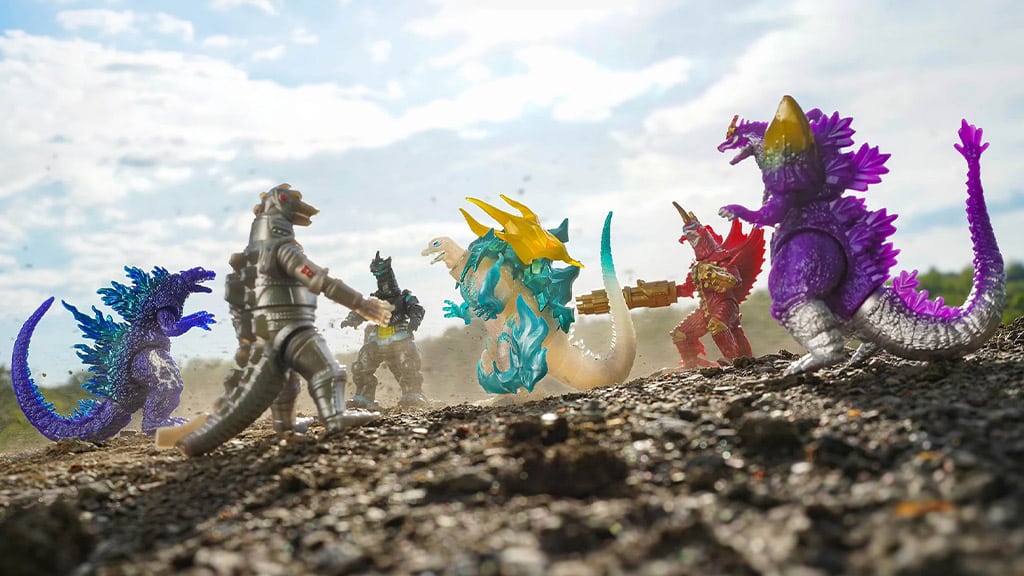 SDCC: Bandai Namco Storms SDCC with Godzilla, Gundam, & ‘Gotchis Galore