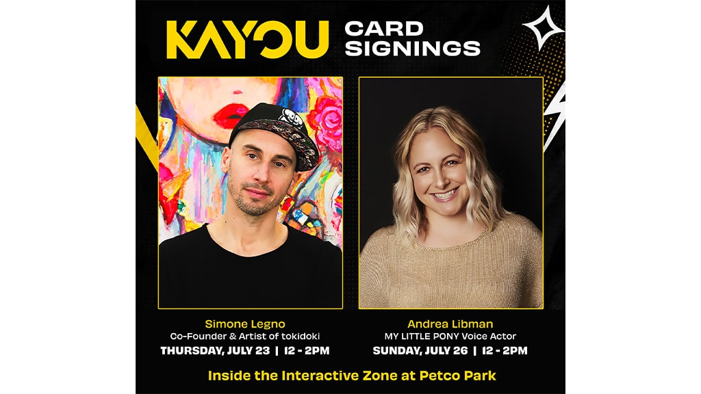 SDCC: Kayou Adds Signings and Activities for Trading Card Fans