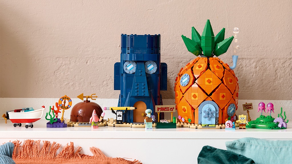 This LEGO ‘SpongeBob SquarePants’ Set Is a F.U.N. Build