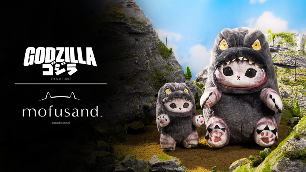 Toho Godzilla x Mofusand