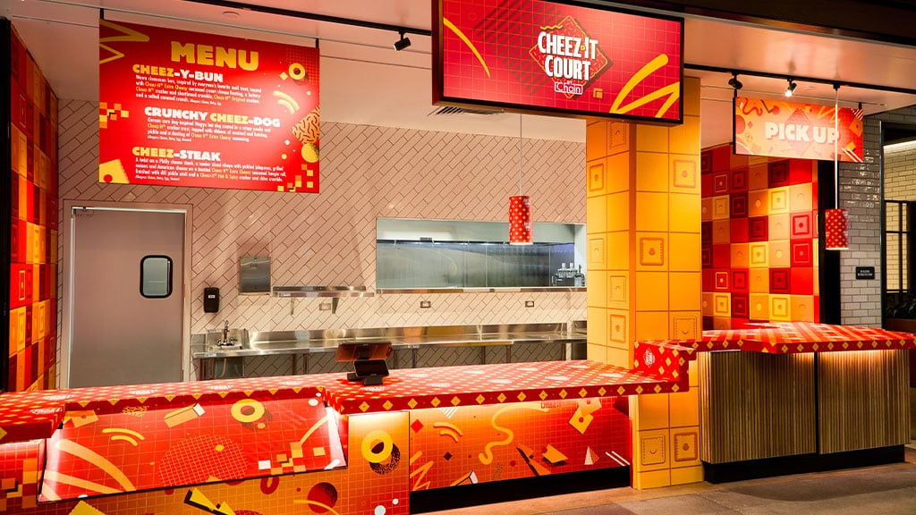 Have a Retro Cheese Moment at Chain’s Cheez-It Los Angeles Pop-Up